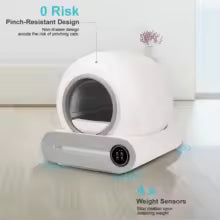 Self-Cleaning Automatic Cat Litter Box 65L