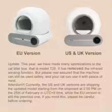 Self-Cleaning Automatic Cat Litter Box 65L